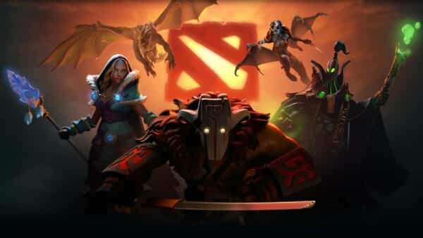 Персонажи порно версии игры Dota 2 занимаются групповым сексом